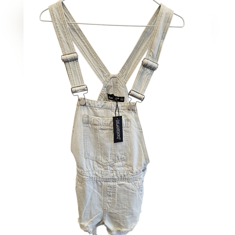 BlankNYC Denim Cotton Short Overalls NEW